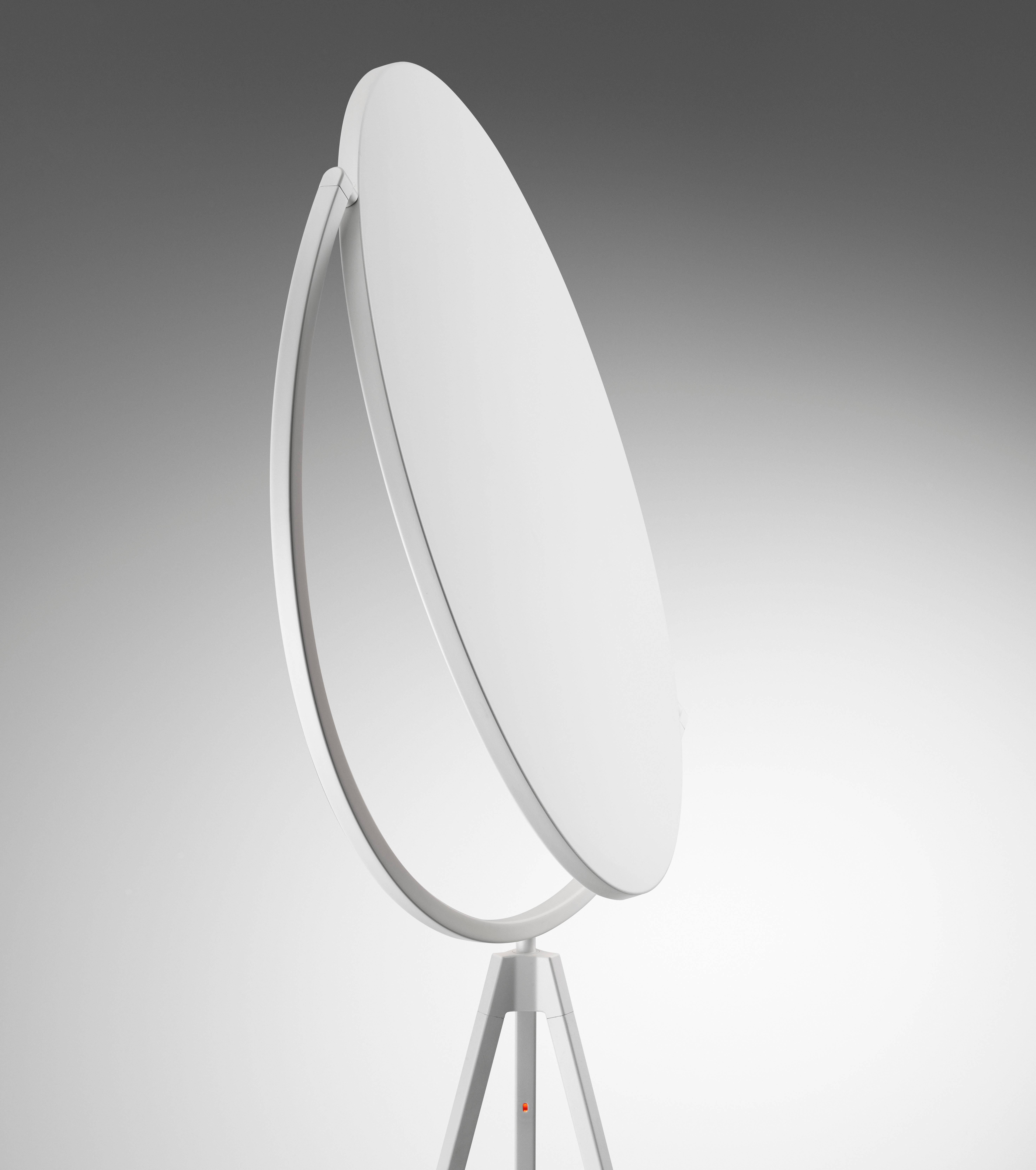 Moderne Lampadaire FLOS Superloon blanc en blanc par Jasper Morrison en vente