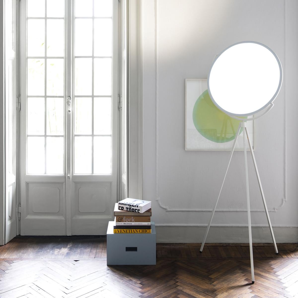 FLOS Superloon Stehlampe in Weiß von Jasper Morrison im Angebot 2