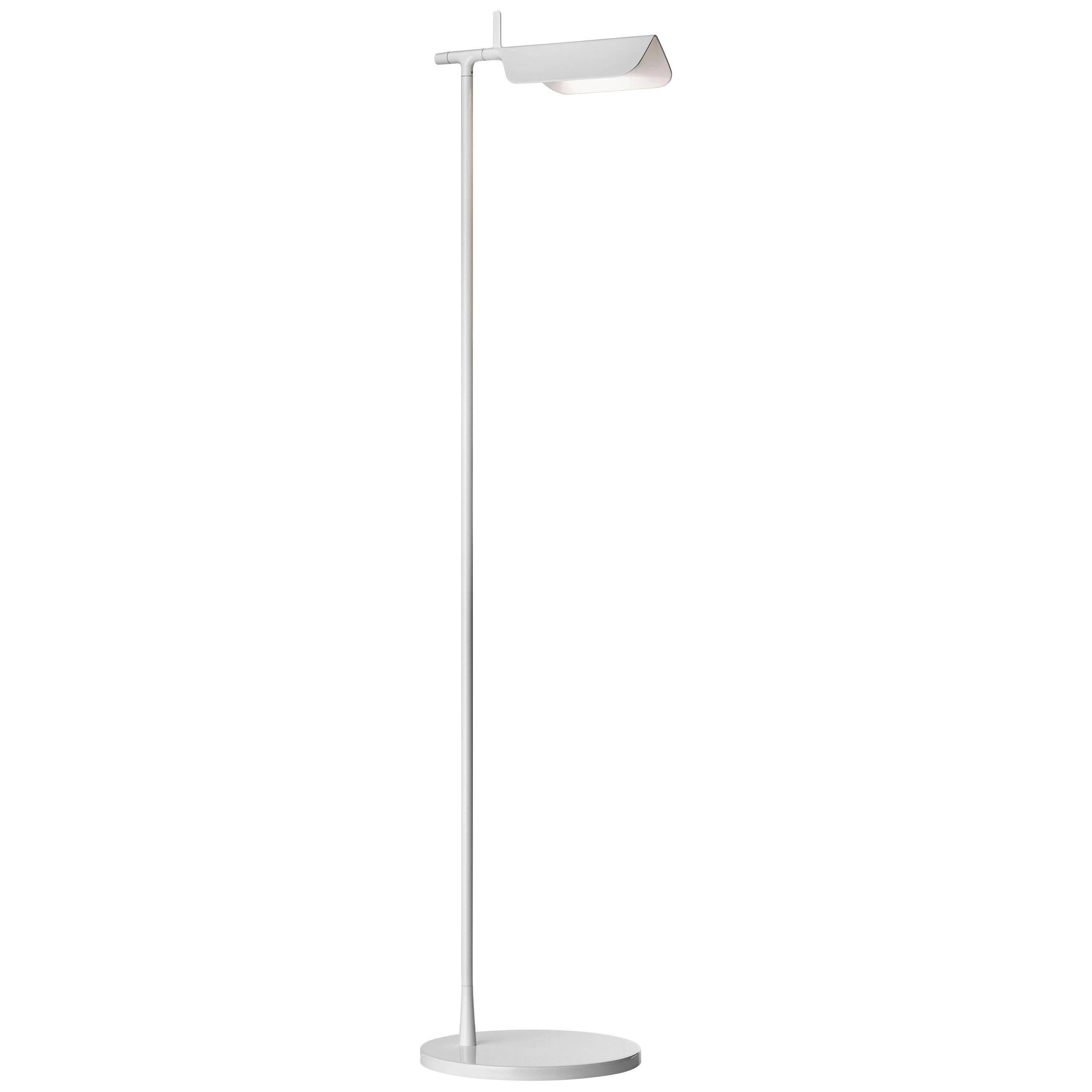 FLOS Tab LED Floor Lamp in White by E. Barber & J. Osgerby