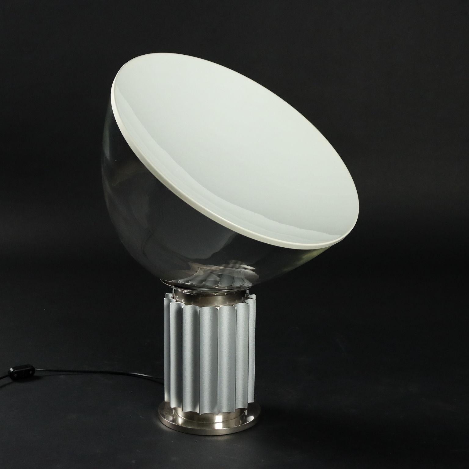 Late 20th Century Flos Taccia Lamp Aluminium Italy 1970s