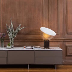 FLOS Taccia LED Diffuser Lamp in Bronze by Achille & Pier Giacomo Castiglioni