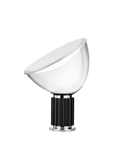 FLOS Taccia Small Table Lamp in Black by Achille & Pier Giacomo Castiglioni