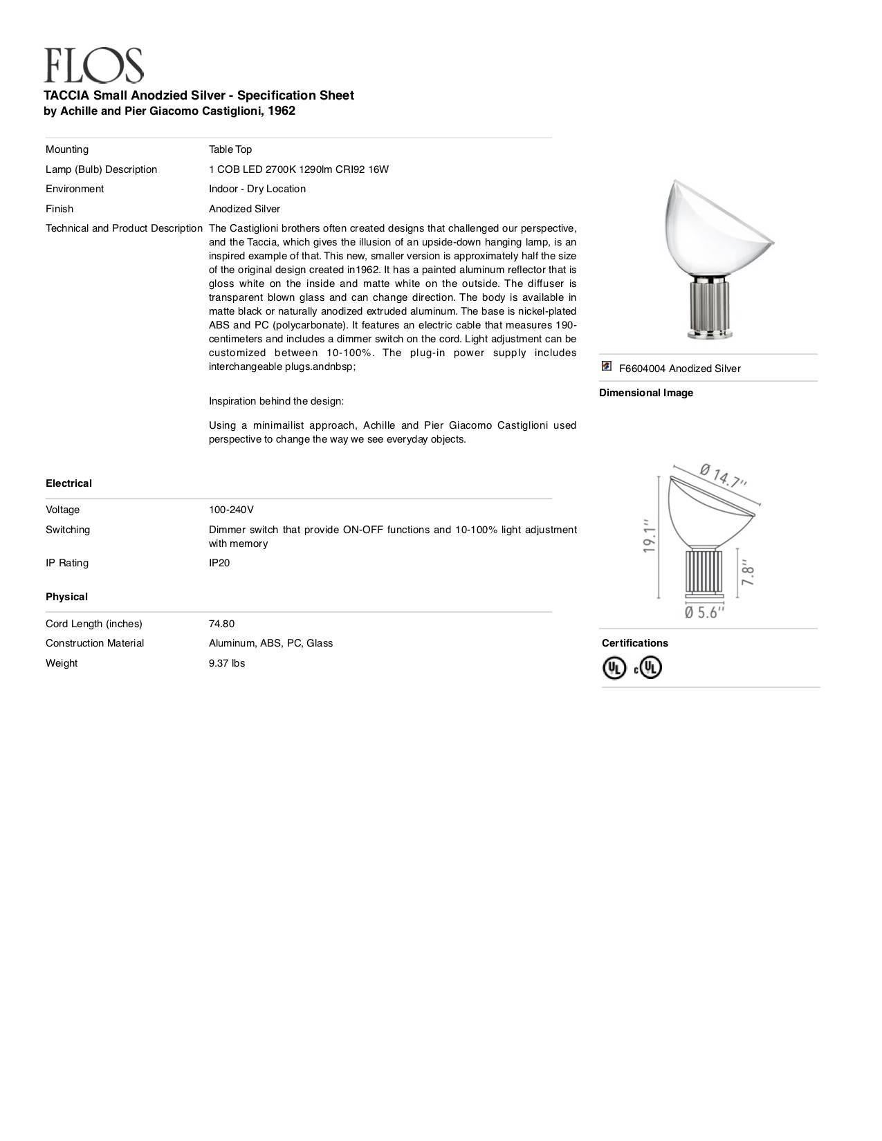 flos taccia lamp