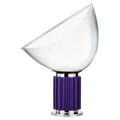 FLOS Taccia Small Table Lamp in Violet by Achille & Pier Giacomo Castiglioni