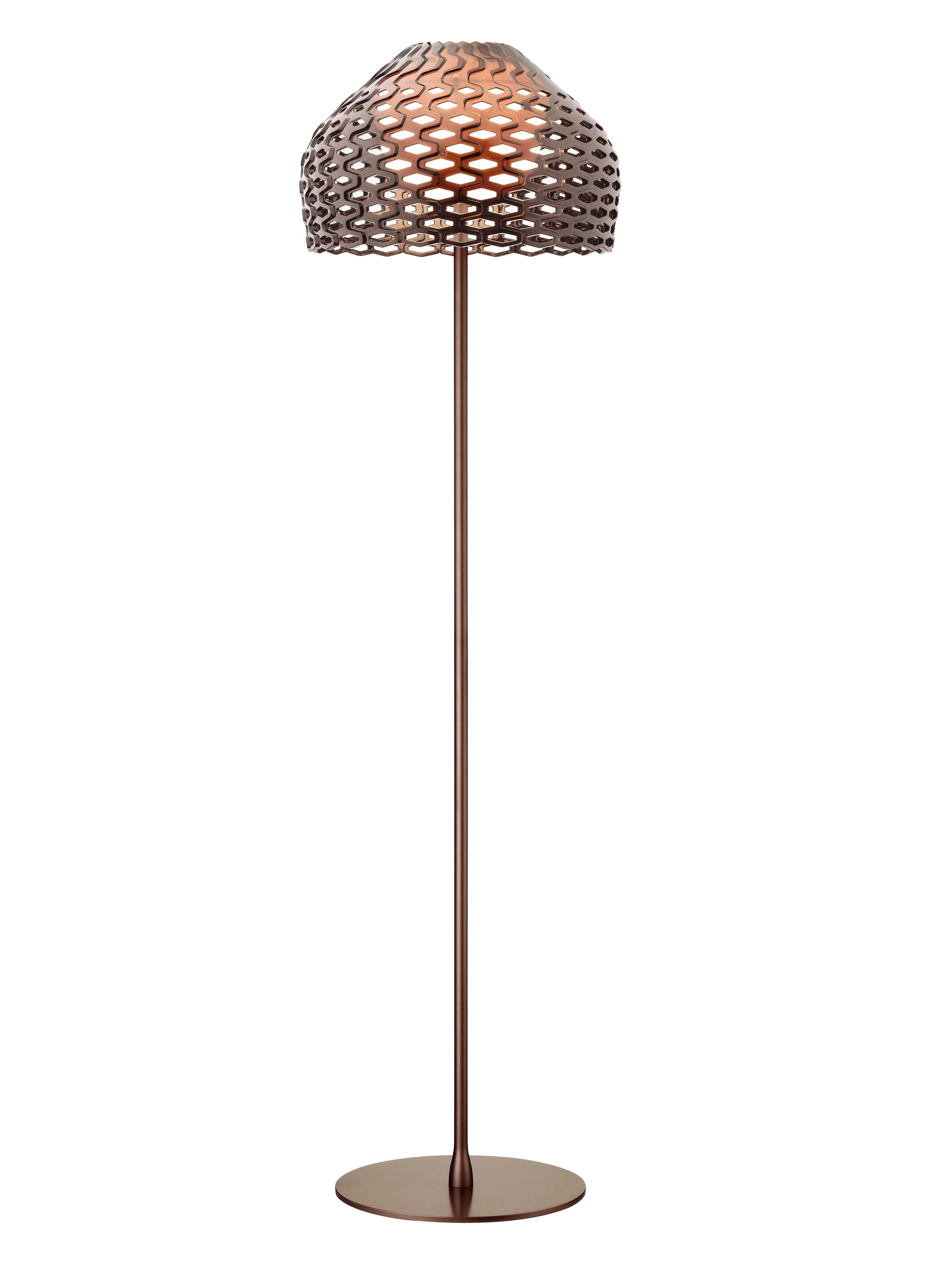 Its name is French for “armadillo,” the unassuming animal whose brilliant structure keeps it protected and makes it unique. Designer Patricia Urquiola conceptualized this floor lamp to play on the filtration of light, with remarkable results.

The