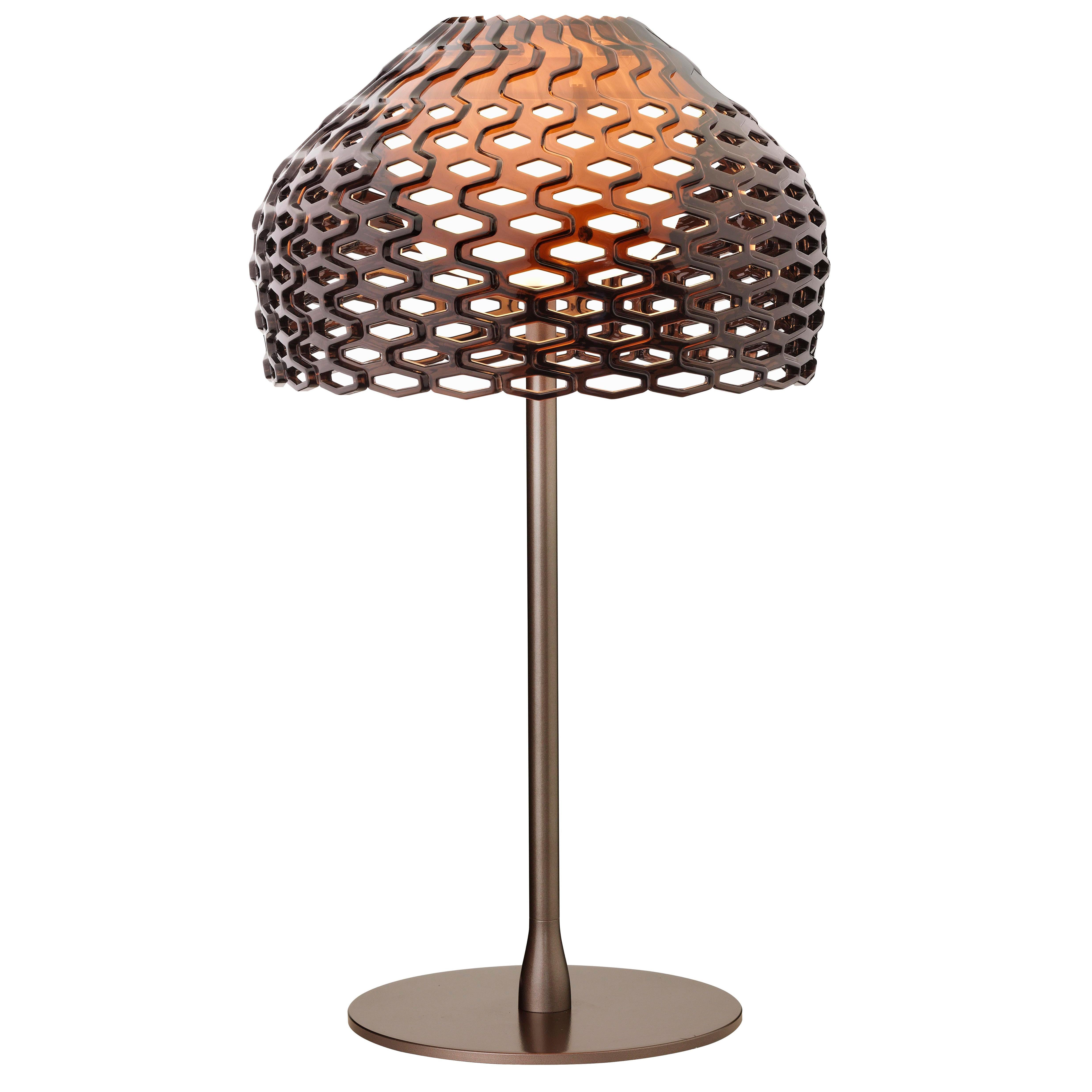 FLOS Tatou T1 Dimmable Halogen Table Lamp in Bronze by Patricia Urquiola
