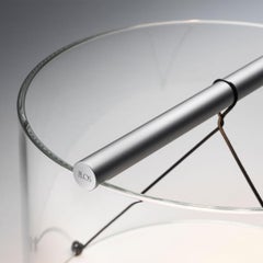 Flos To-Tie T1 - Lampada da tavolo in anodizzato naturale di Guglielmo Poletti