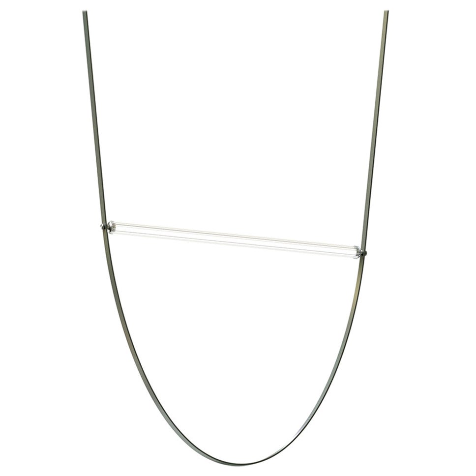 Flos Wireline Pendant Light in Forest Green by Formafantasma For Sale