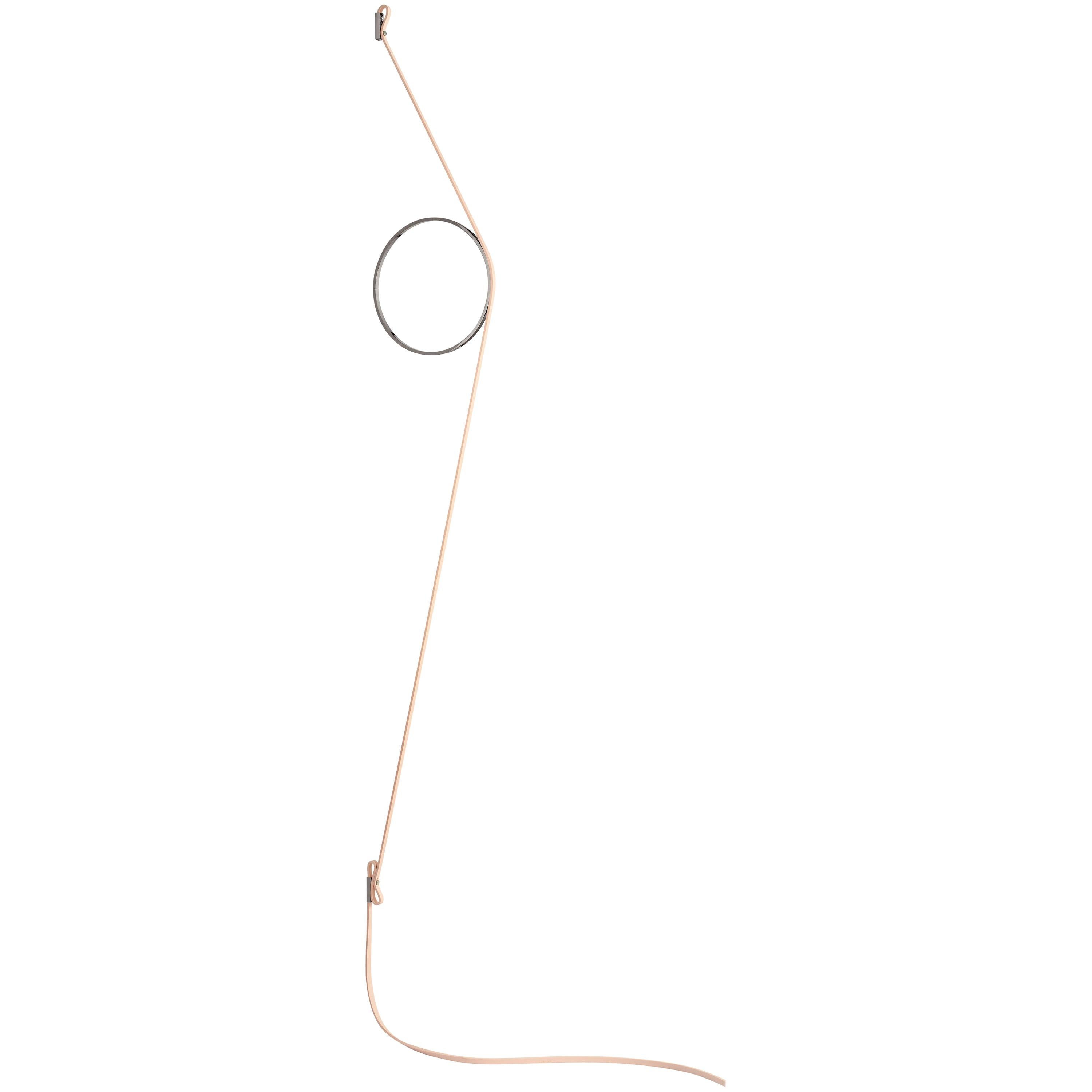Aplique FLOS Wirering en rosa y negro by Formafantasma