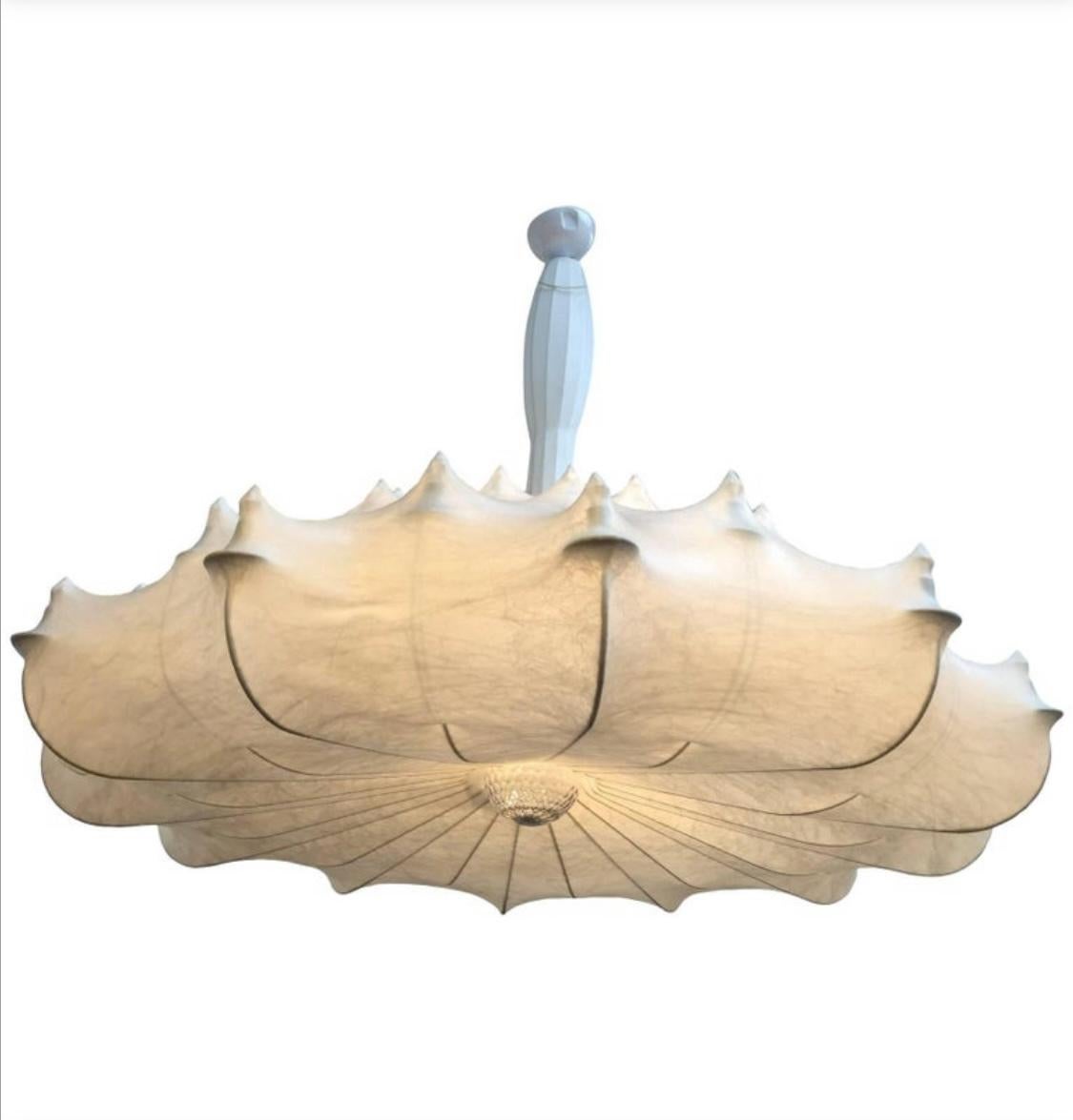 Flos Zeppelin S1 Pendant Light by Marcel Wanders, Faceted Crystal Globe,, gently used.. 