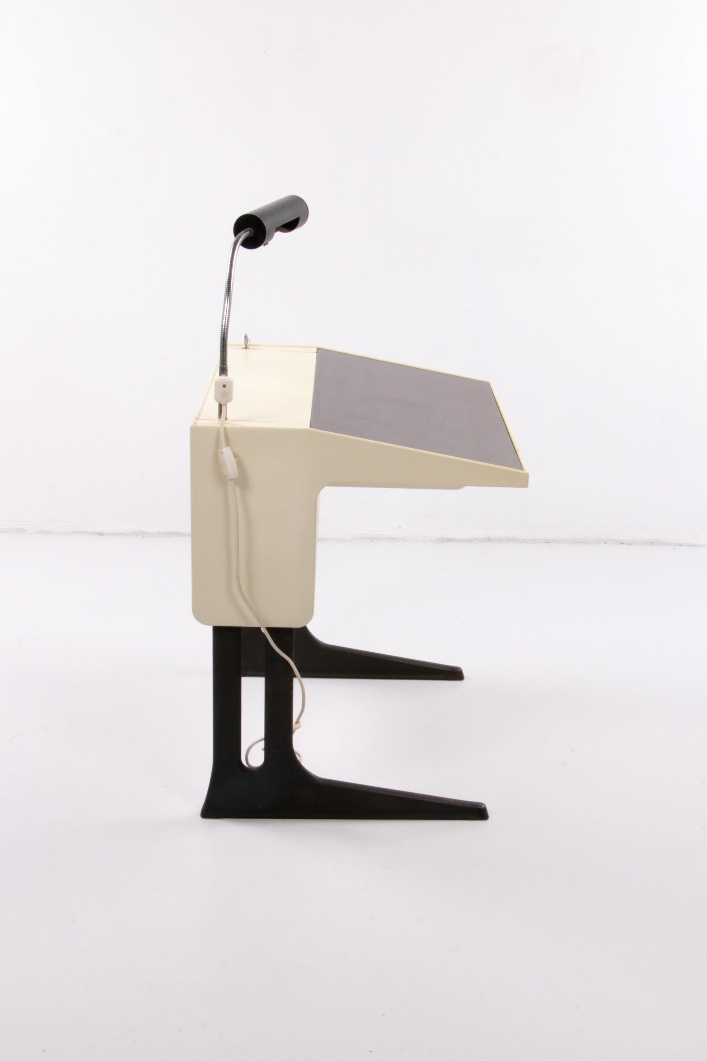 Flötotto Adjustable Desk Design by Luigi Colani, 1970, Germany 4