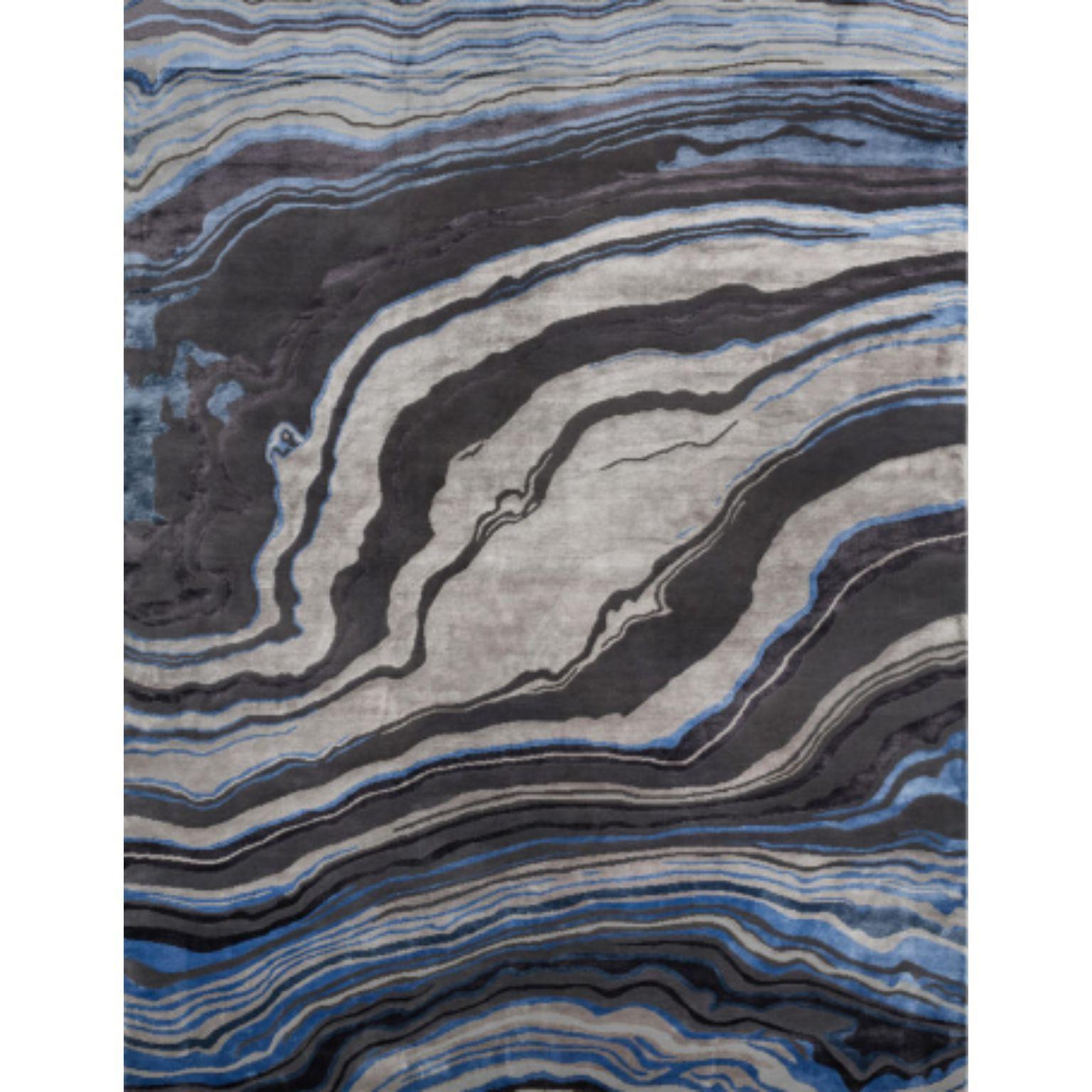 FLOW 200 rug by Illulian
Dimensions: D300 x H200 cm 
Materials: Wool 50%, Silk 50%
Variations available and prices may vary according to materials and sizes. 

Illulian, historic and prestigious rug company brand, internationally renowned in