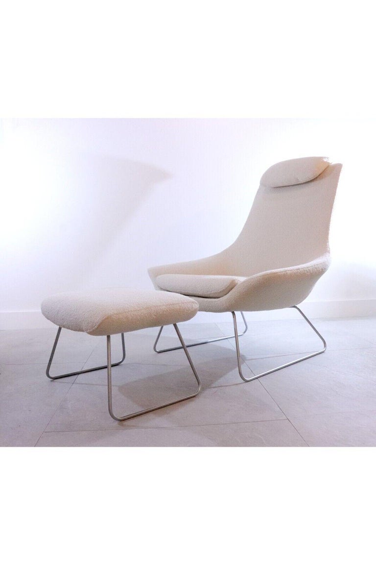 Flow Armchair and Footstool by Tom Lloyd and Luke Pearson for Walter