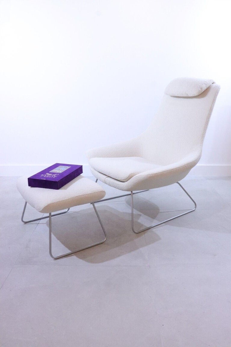 Flow Armchair and Footstool by Tom Lloyd and Luke Pearson for Walter