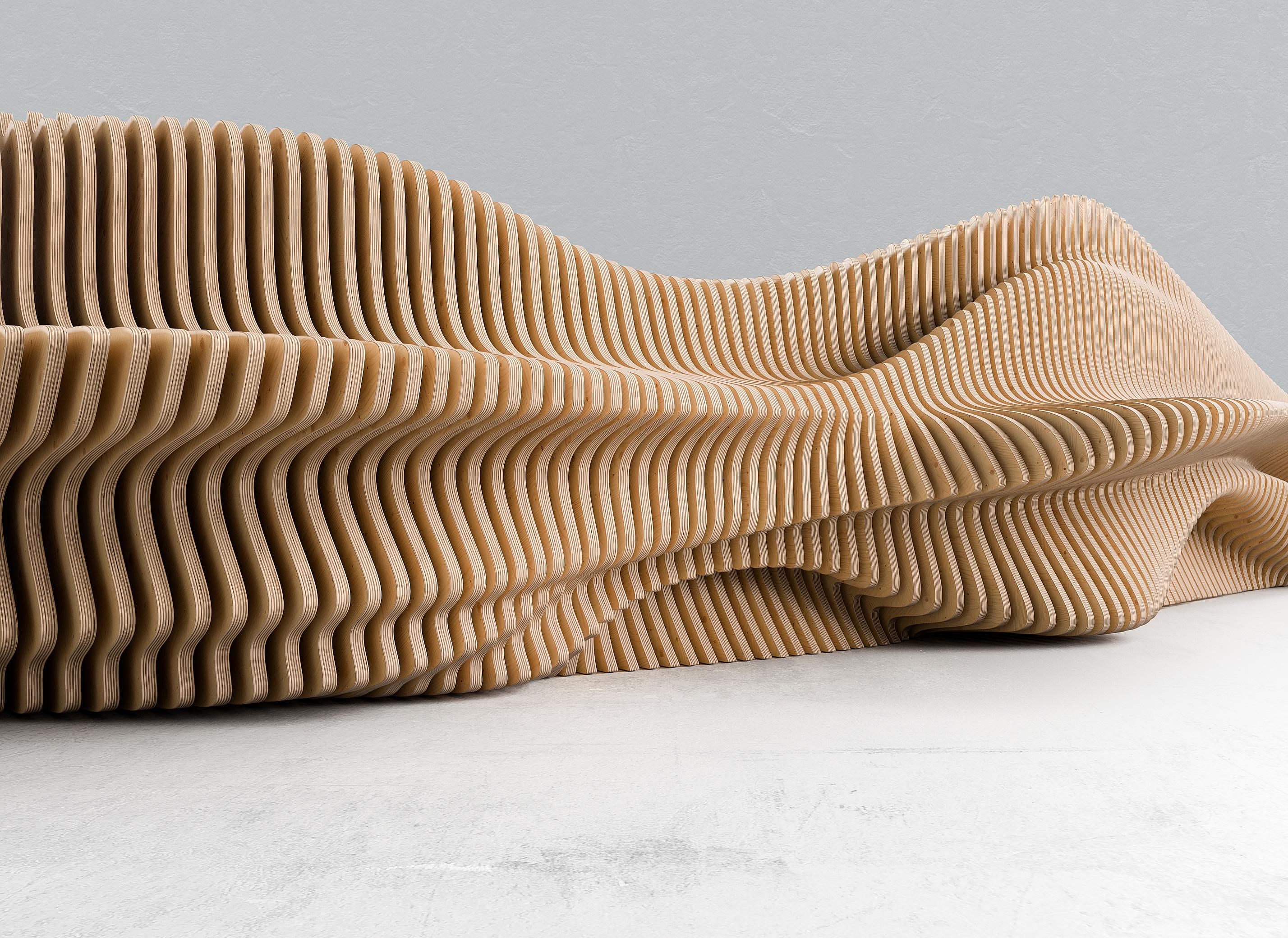 Contemporary Flow bench For Sale