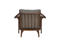 Flow Brazilian Contemporary Wood Armchair by Lattoog