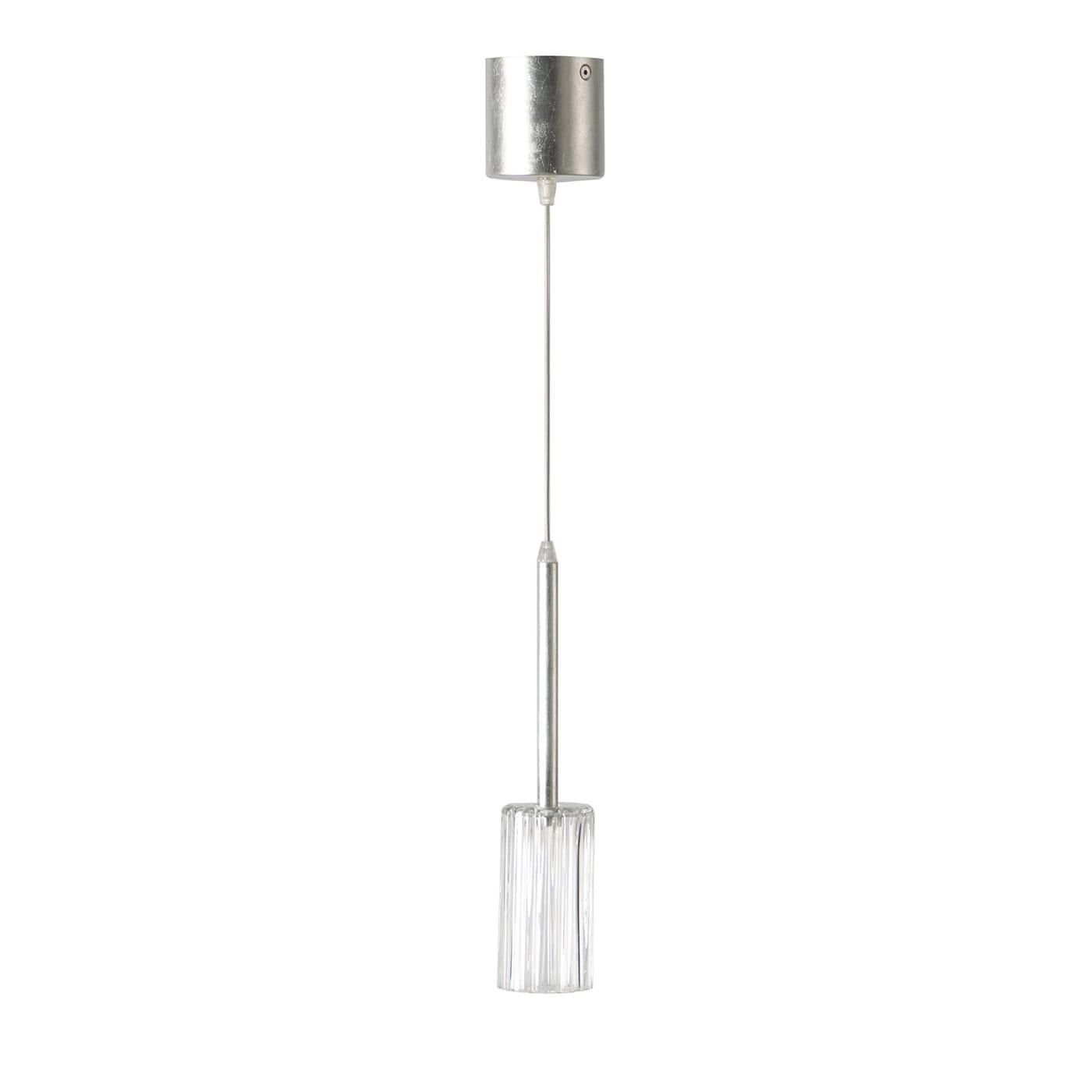 Flow Crystal Pendant Lamp For Sale 1