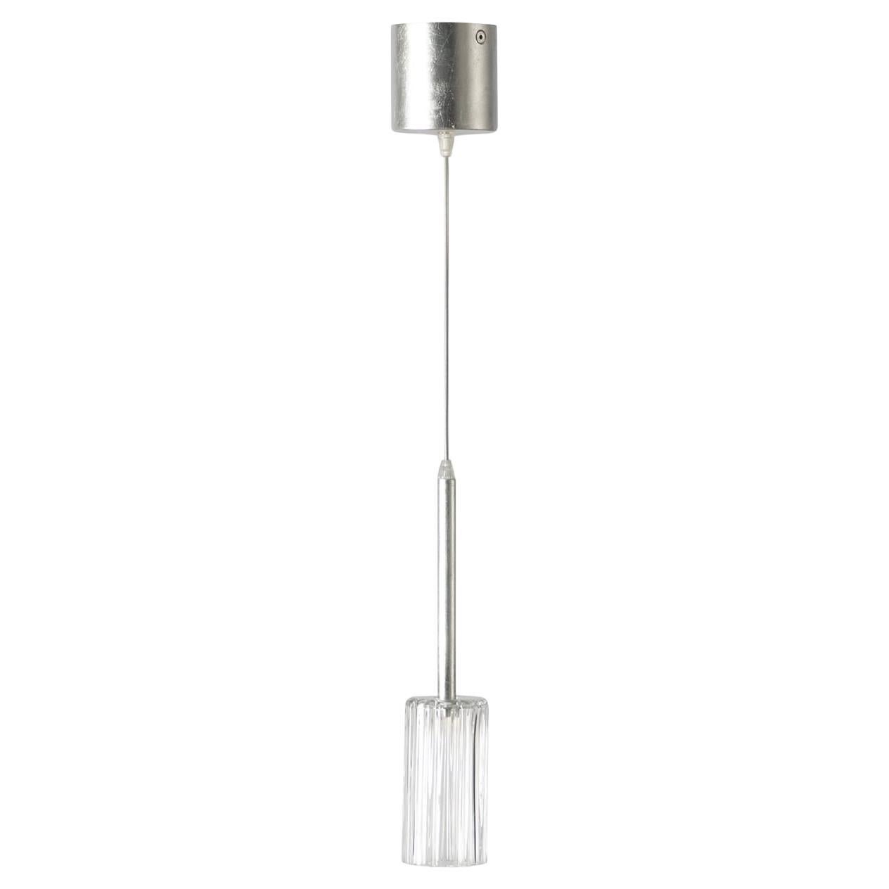 Flow Crystal Pendant Lamp For Sale