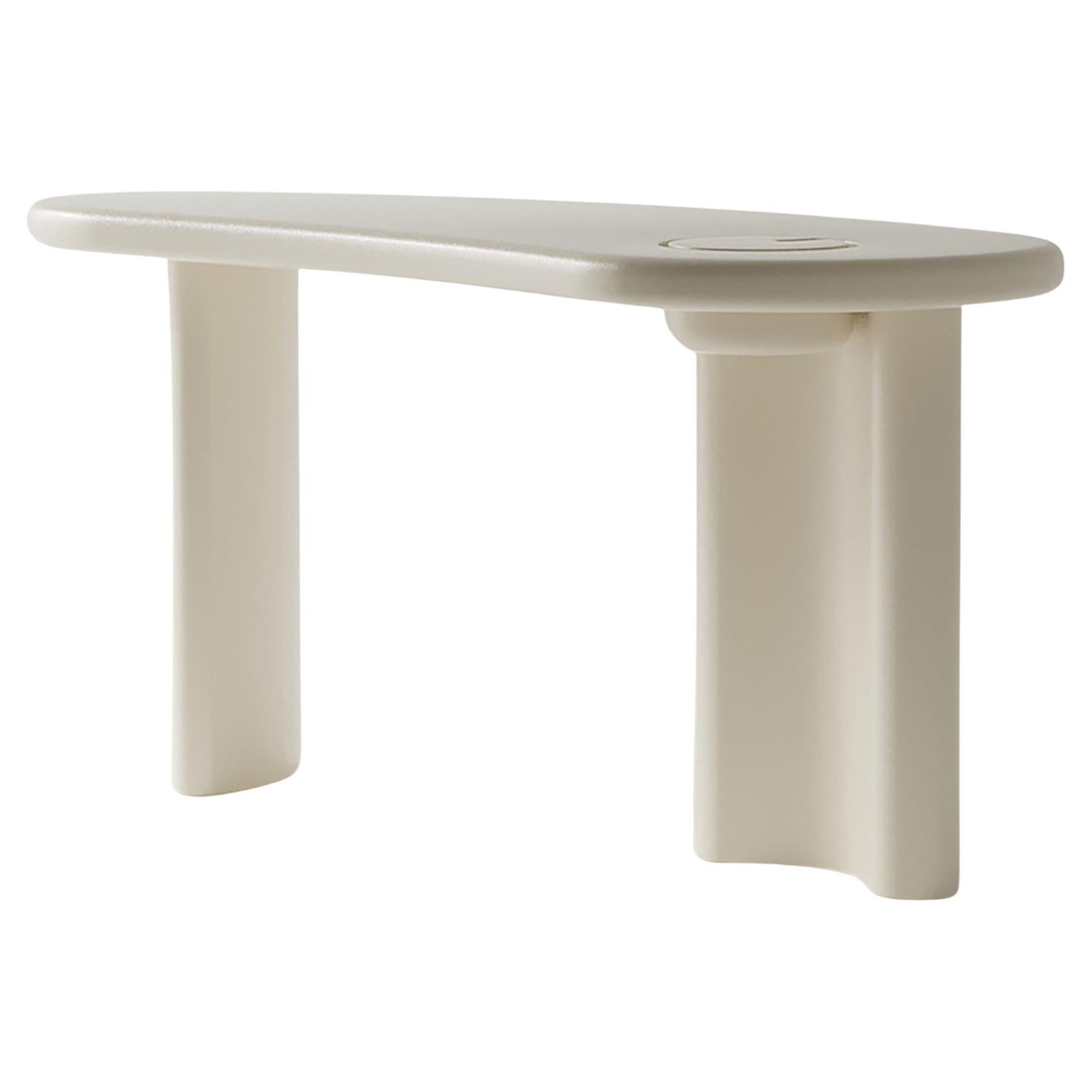 Scrivania Flow - Beige chiaro di Hermhaus in vendita