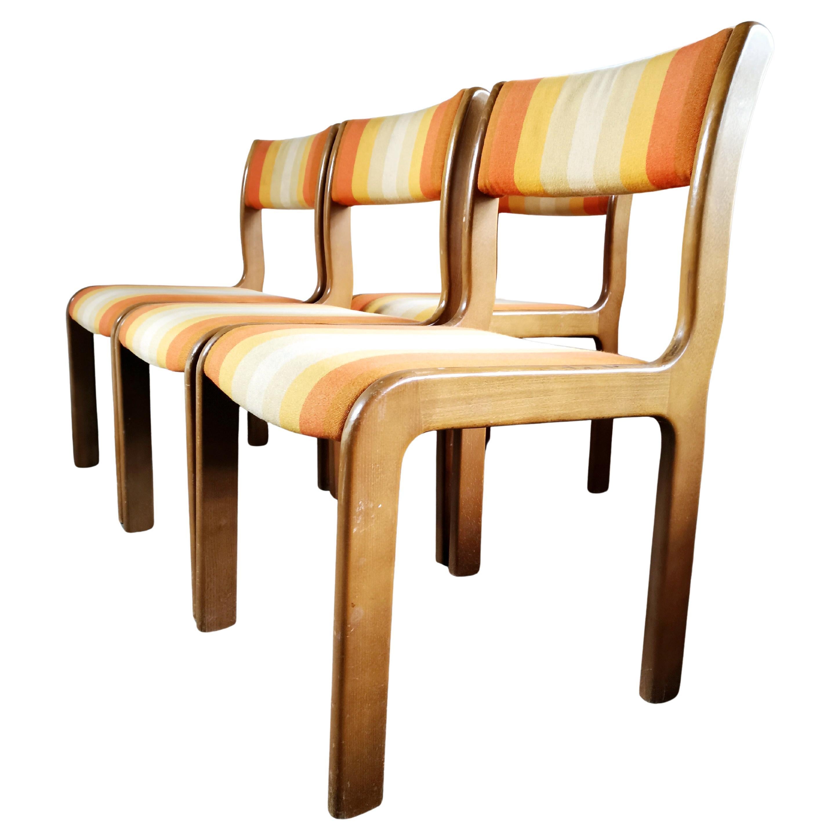 Flow dining chairs 1970s