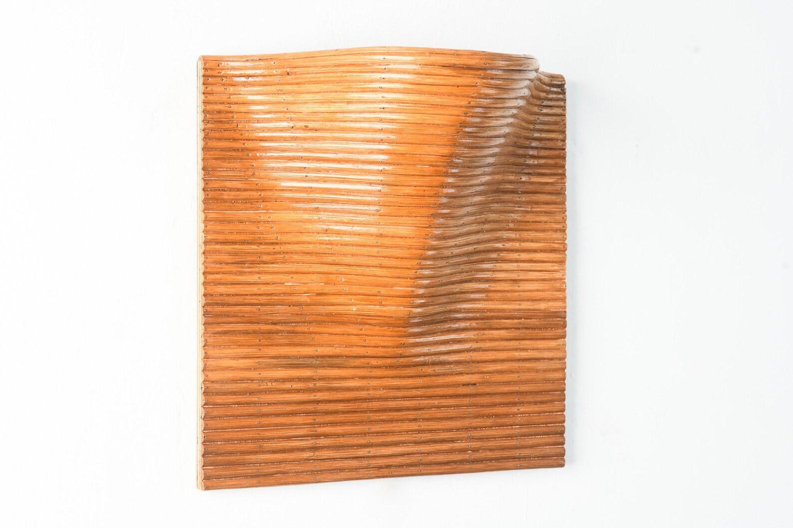 Lampade da parete Flow Form A quadrate (Set di quattro) di Rattanology in vendita 5