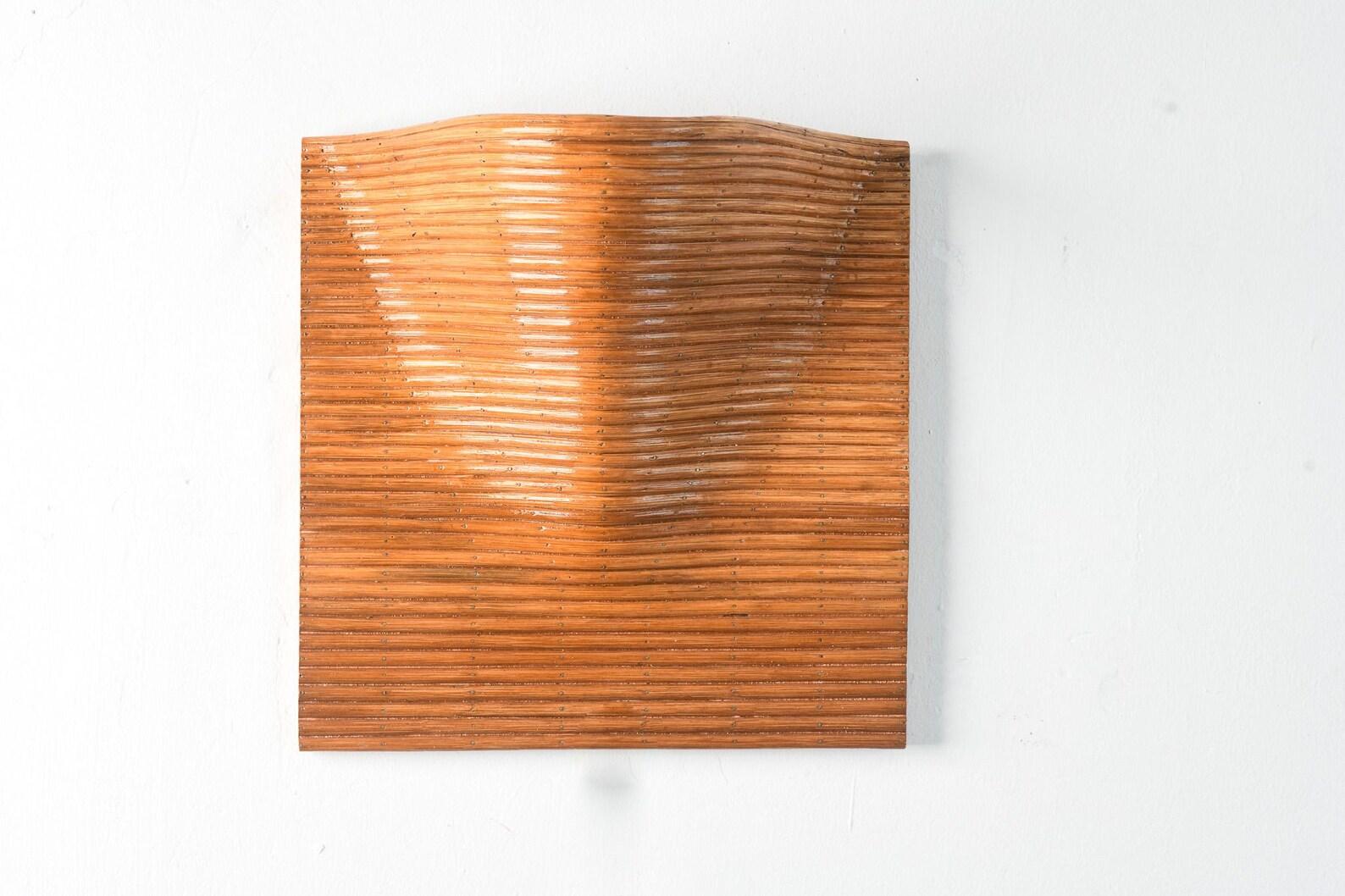 Realizzata con una meticolosa attenzione ai dettagli, la lampada da parete Flow Form di Rattanology è una fusione armoniosa di arte organica e funzionalità moderna. Realizzata a mano con canna di rattan naturale proveniente da fonti sostenibili,
