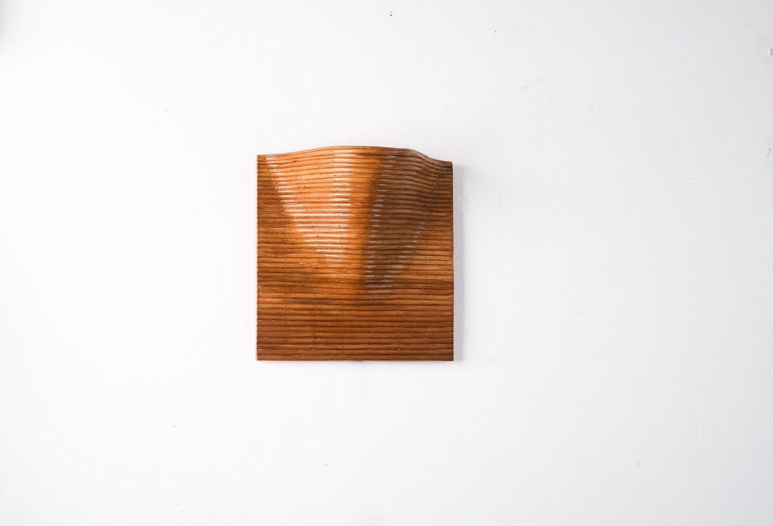 Filippino Lampade da parete Flow Form A quadrate (Set di quattro) di Rattanology in vendita