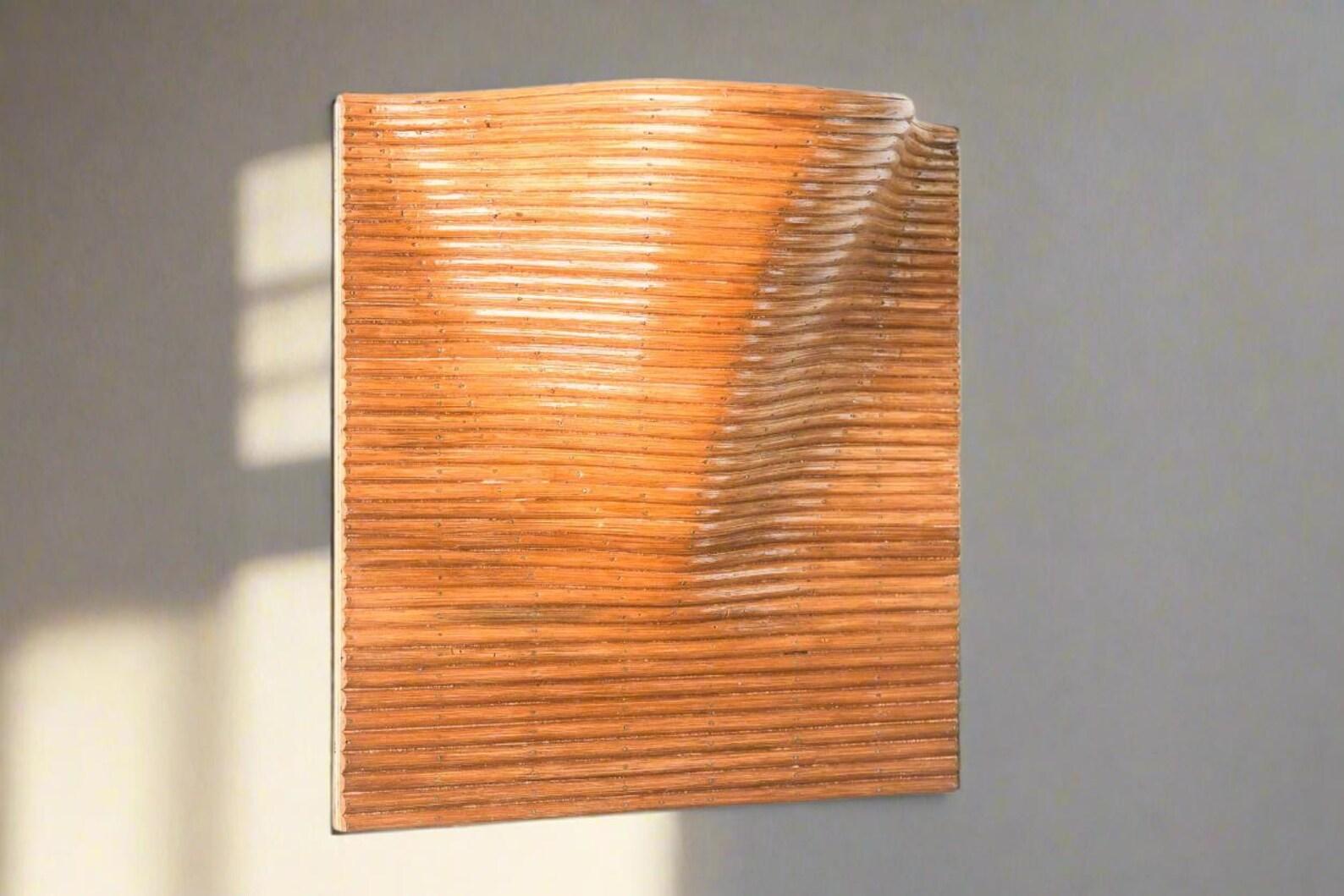 XXI secolo e contemporaneo Lampade da parete Flow Form A quadrate (Set di quattro) di Rattanology in vendita