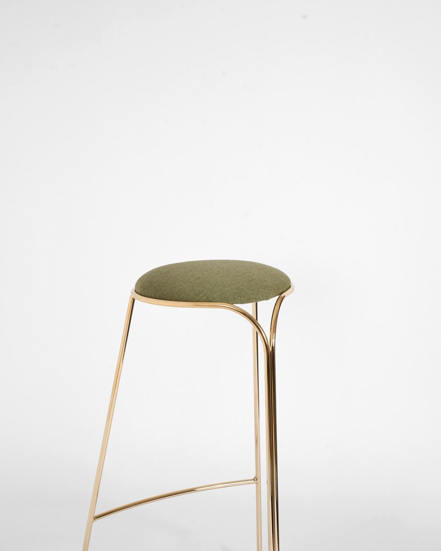 Post-Modern Flow Hi Aureo Stool by GIROTTI ENRICO For Sale
