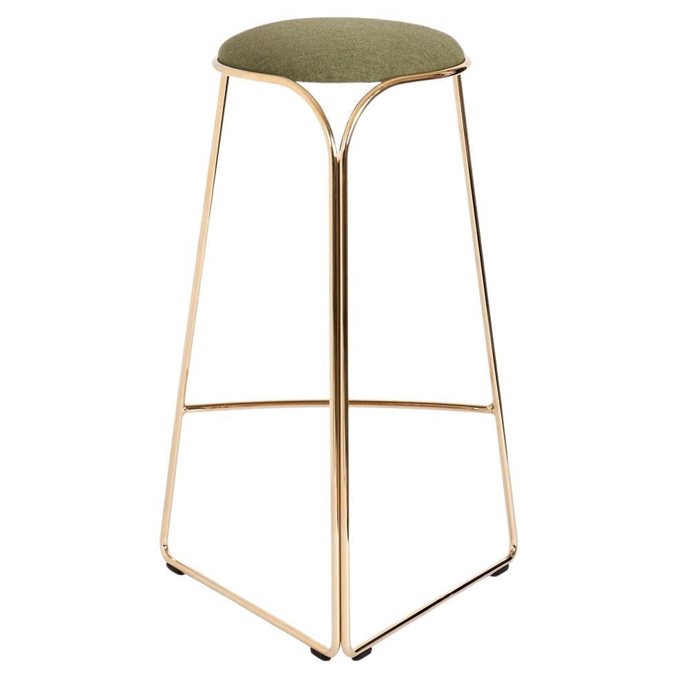 Flow Hi Aureo Stool by GIROTTI ENRICO