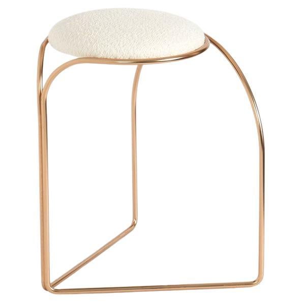 Flow Low Aureo Stool by GIROTTI ENRICO For Sale