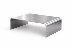 Flow Sculptural Waterfall Coffee Table in Aluminum by Veliento
