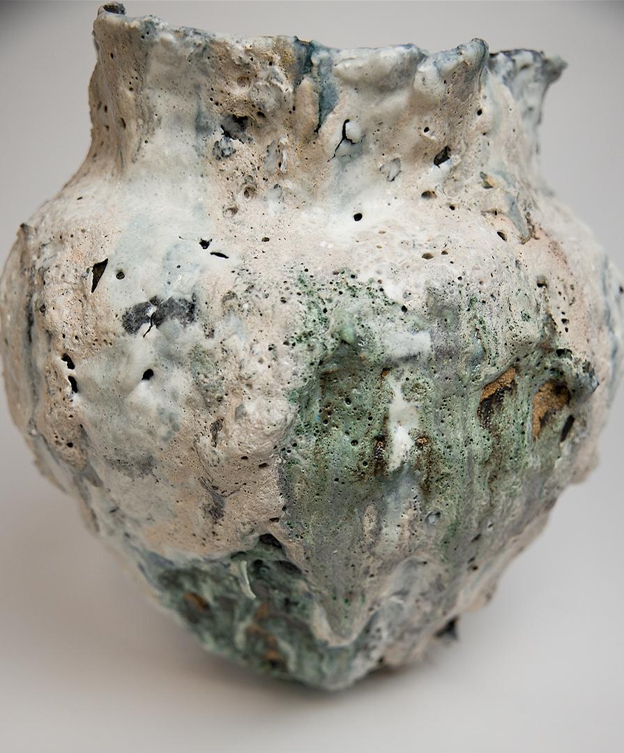 Flow Series Med Fluted Vessel-Green 1