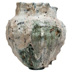 Flow Series Med Fluted Vessel-Green