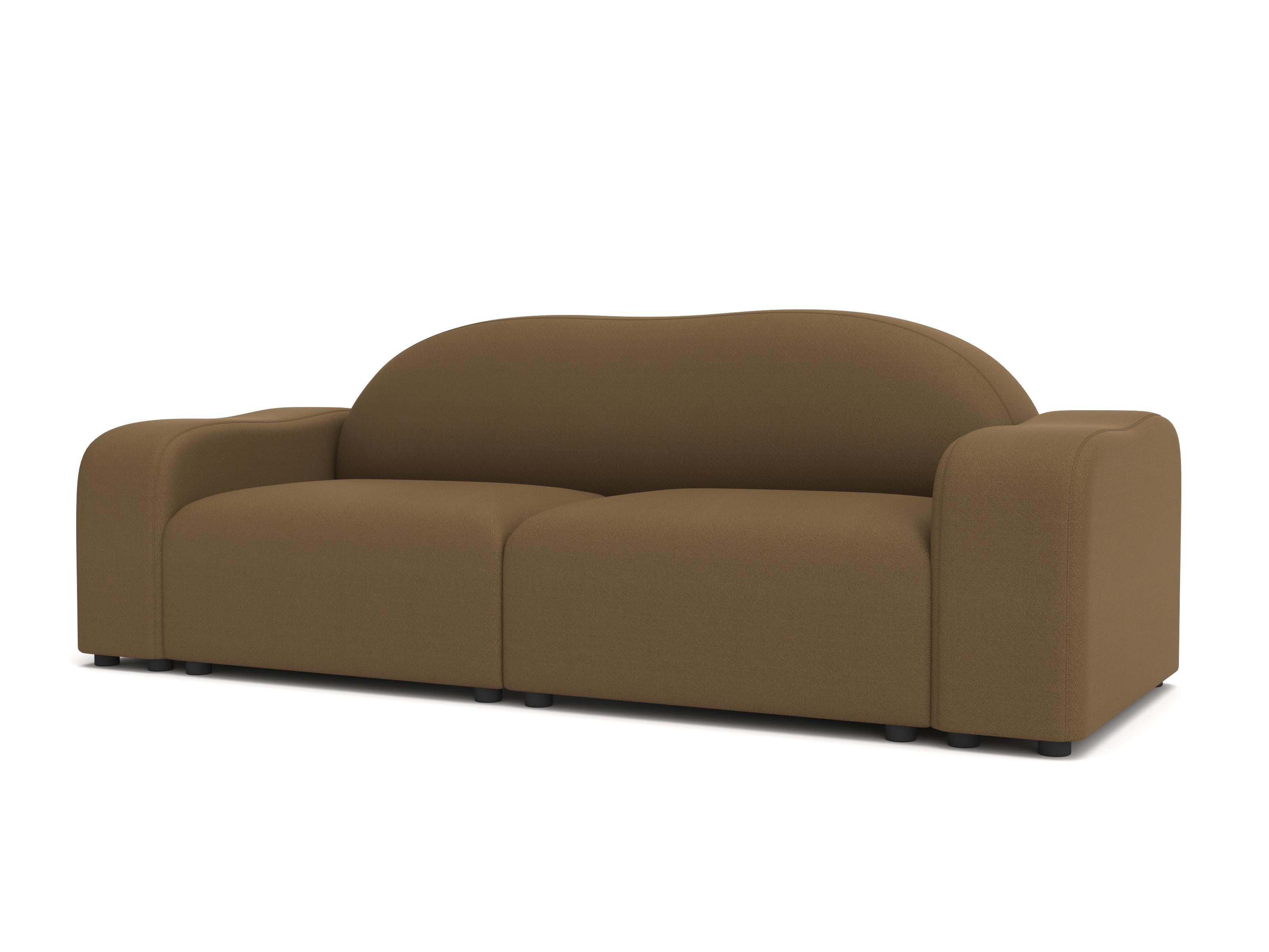 Moderno Divano Flow, 2 posti, Vidar Brown in vendita