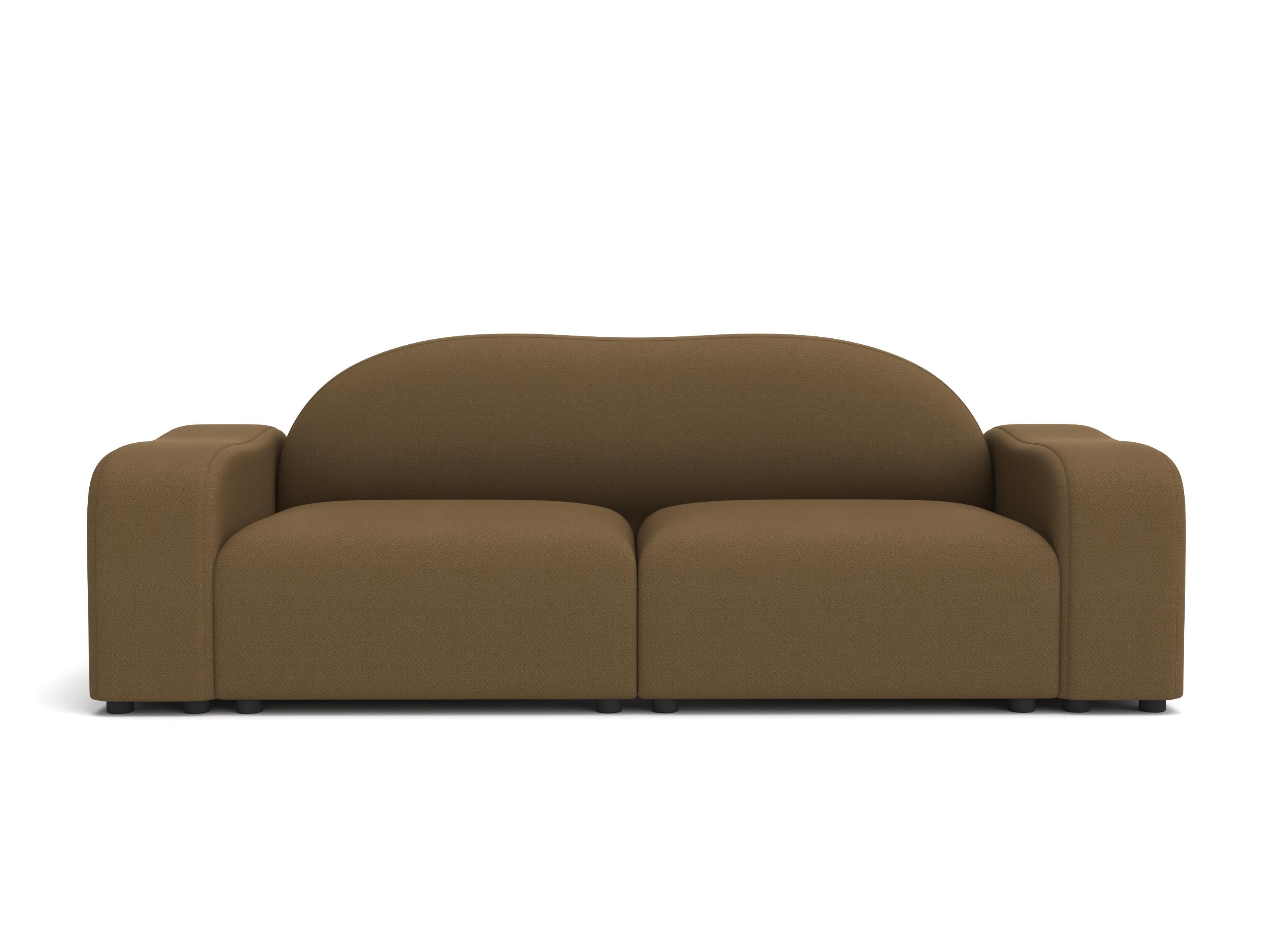 Cinese Divano Flow, 2 posti, Vidar Brown in vendita