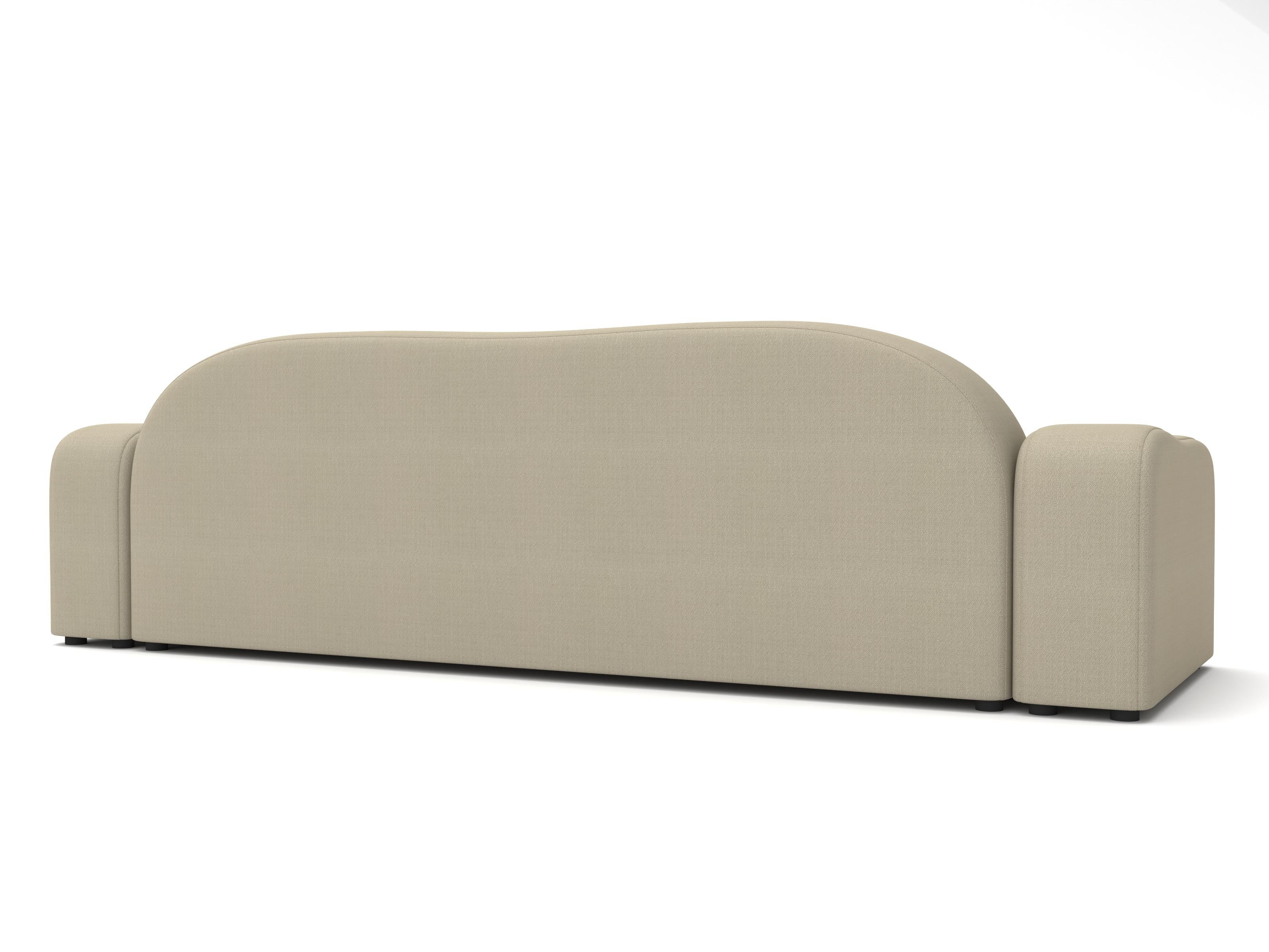 Flow Sofa, 3-Sitzer, Vidar Taupe (Wolle) im Angebot