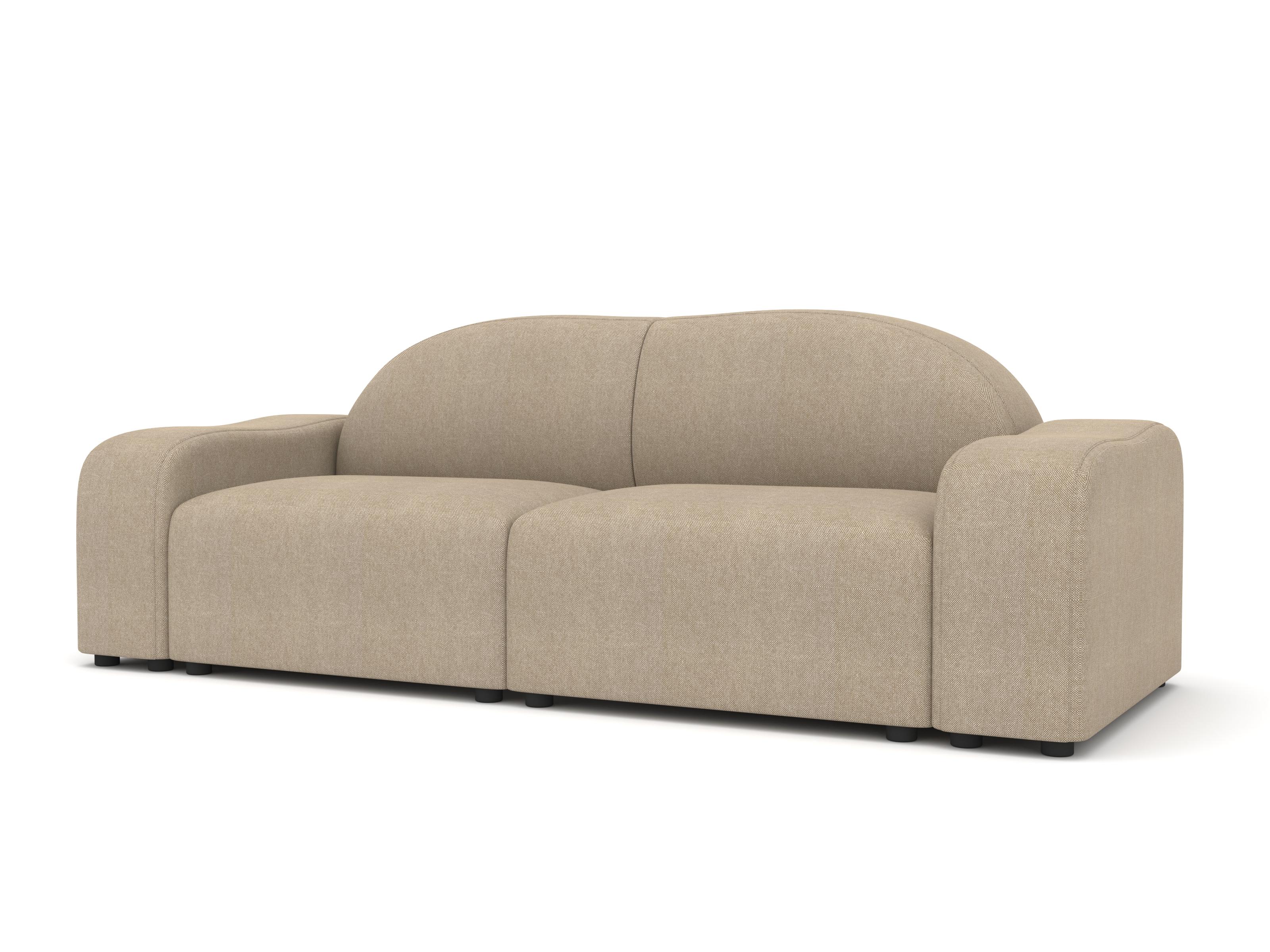 Moderno Flow Sofa Parted, 2-Seater, Hallingdal Beige in vendita