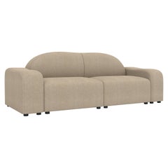 Flow Sofa Parted, 2-Seater, Hallingdal Beige