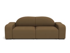 Flow Sofa Parted, 2-Seater, Vidar Brown