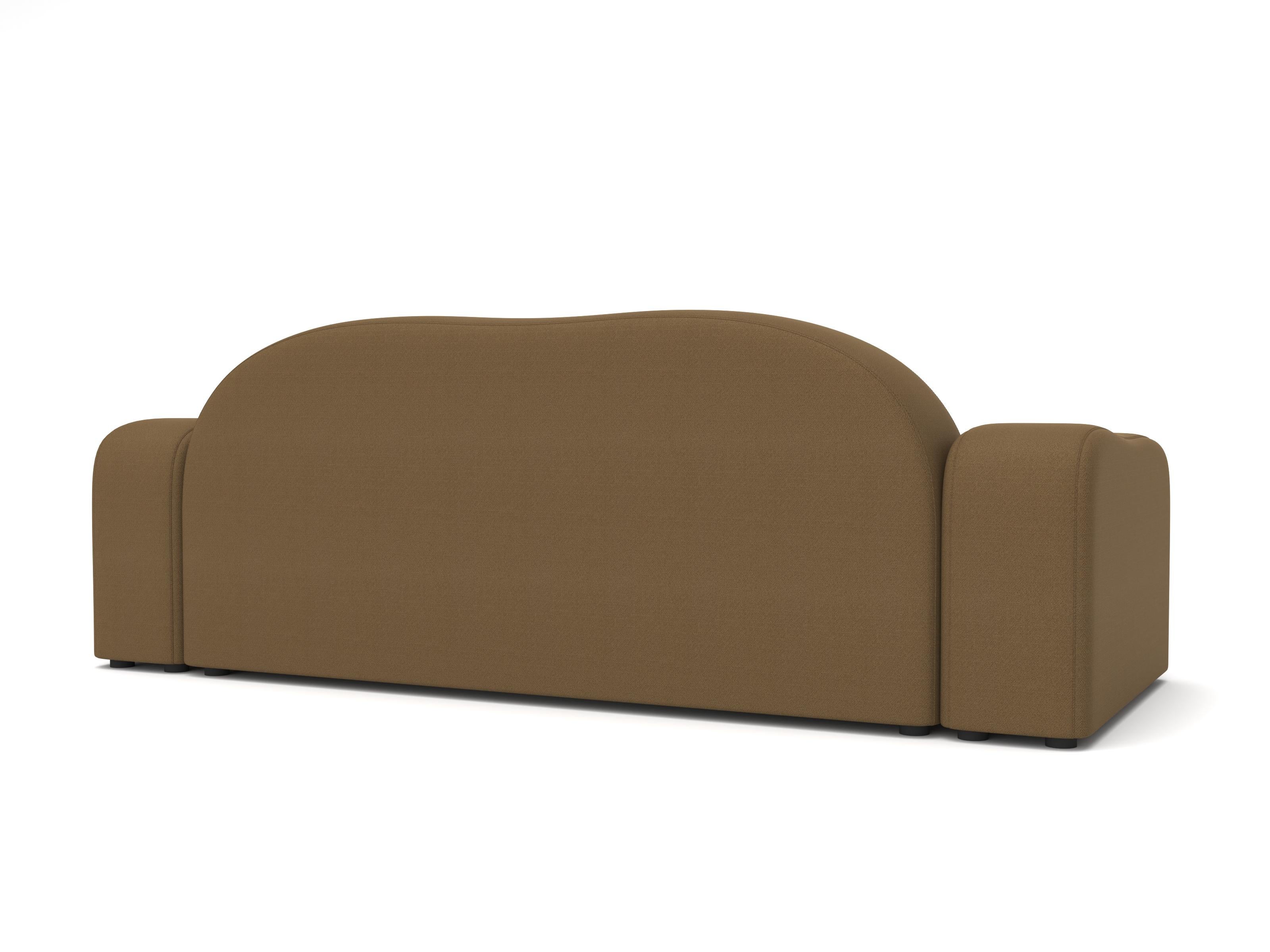 Laine Flow Sofa Part One, 2 places, Vidar Brown en vente