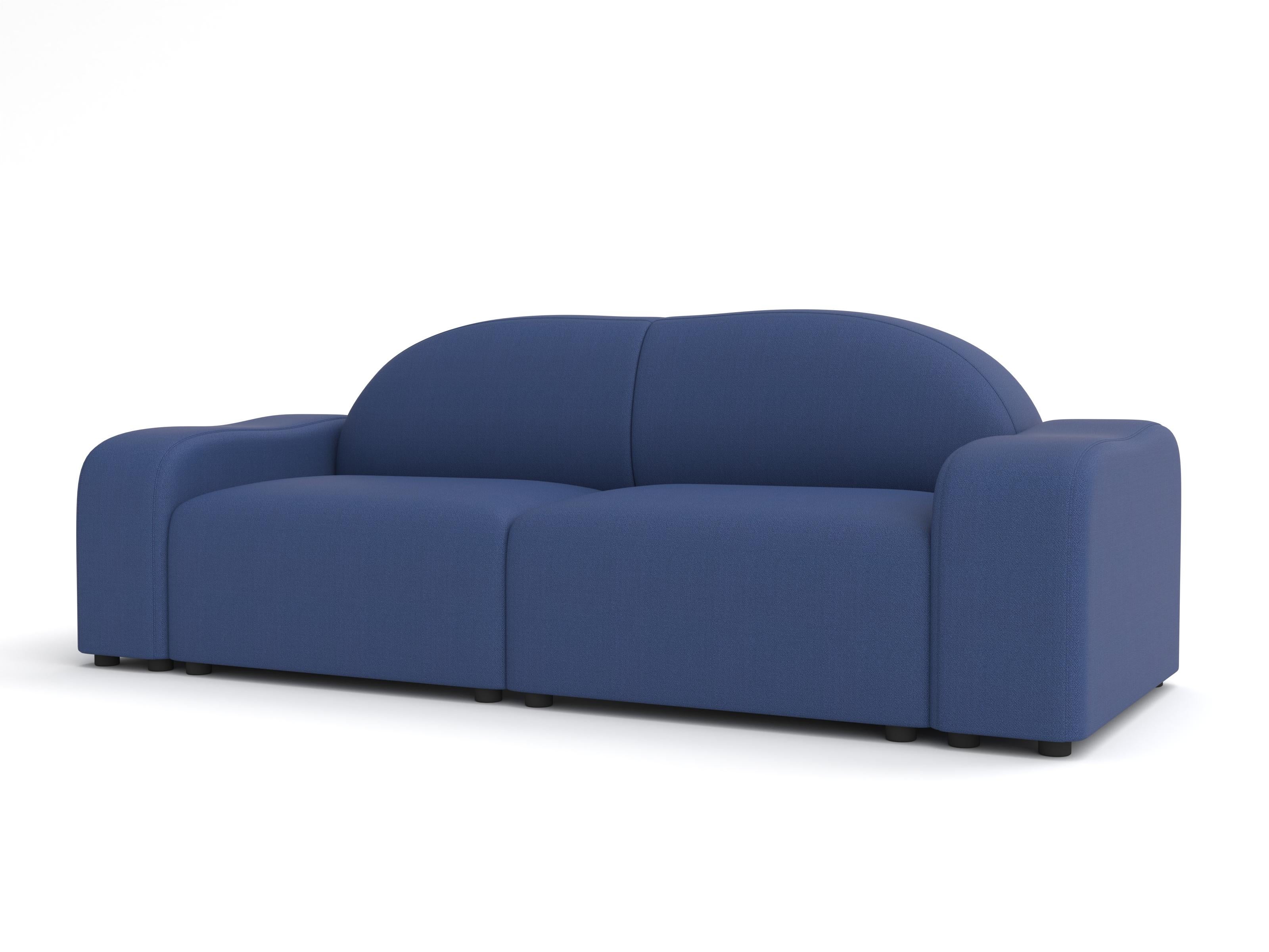 Moderne Flow Sofa Part One, 2 places, Vidar Navy en vente