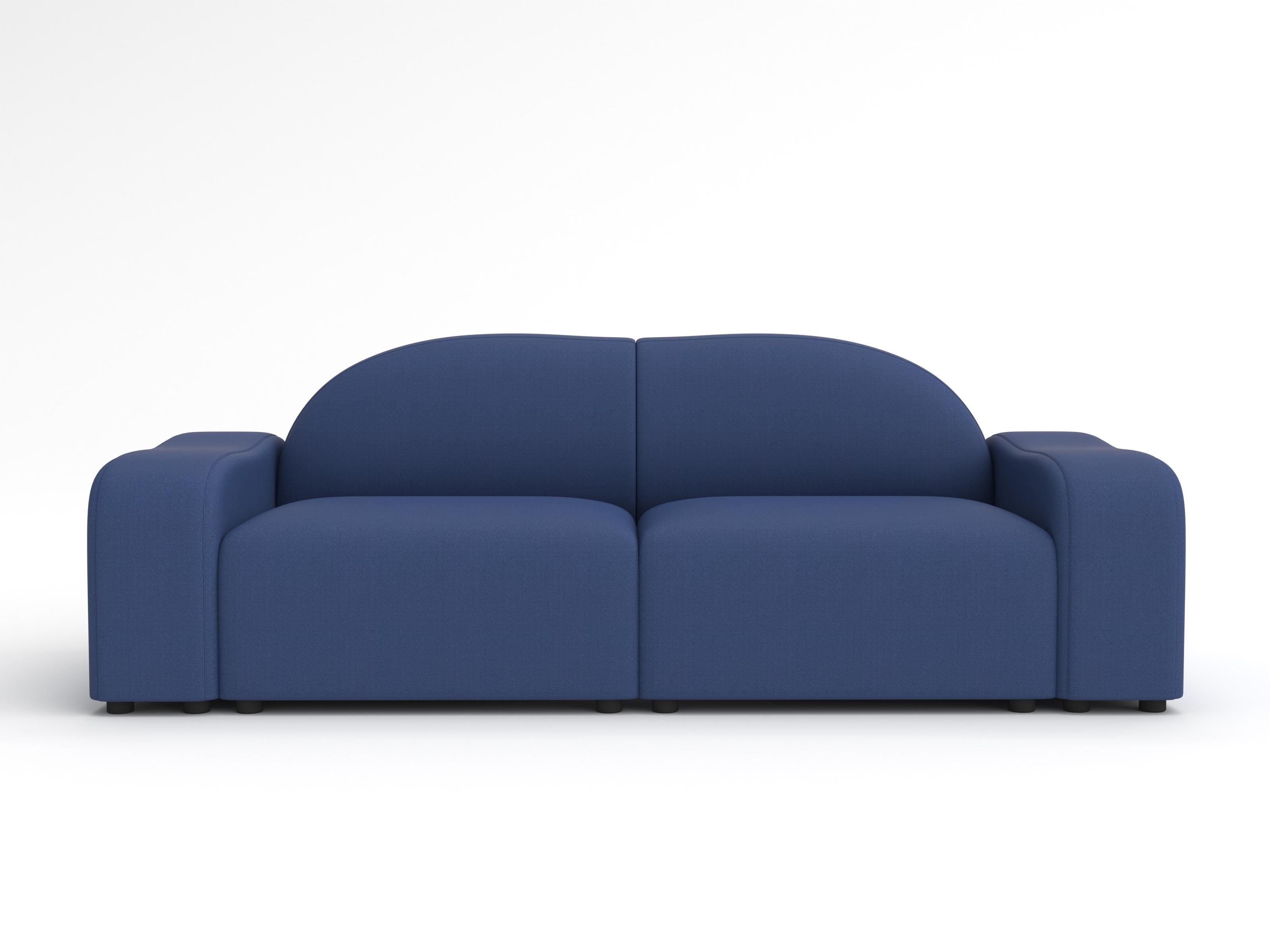 Chinois Flow Sofa Part One, 2 places, Vidar Navy en vente