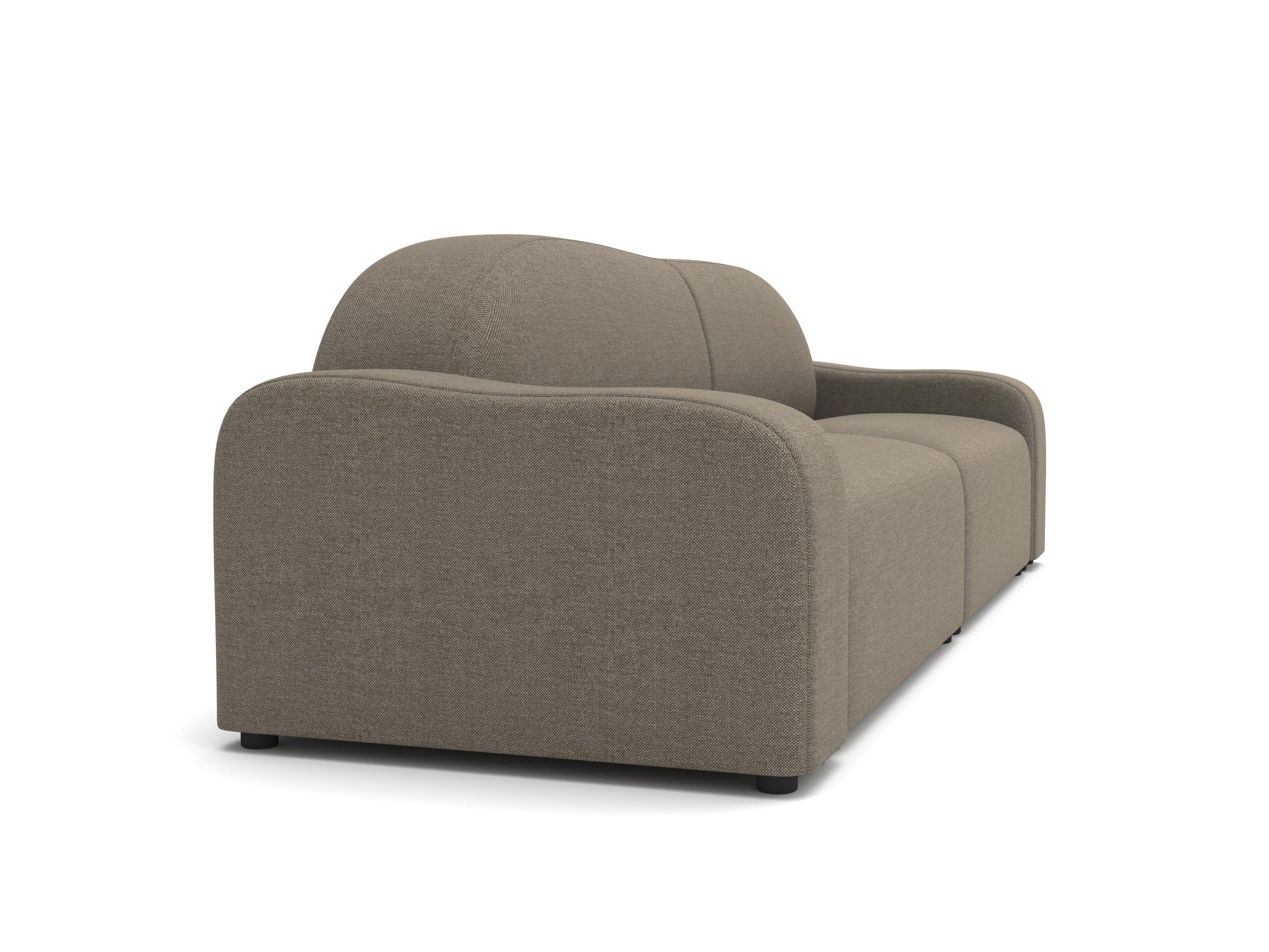 Flow Sofa geteilt, 3-Sitzer, Hallingdal Charcoal (21. Jahrhundert und zeitgenössisch) im Angebot