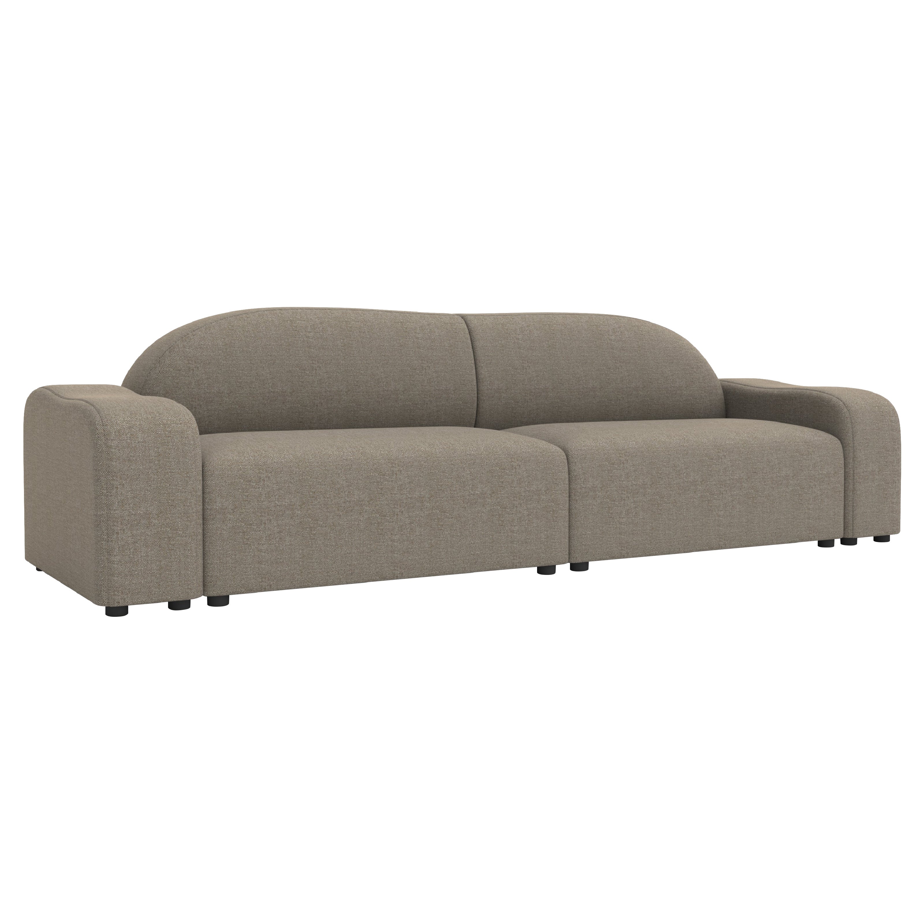 Flow Sofa geteilt, 3-Sitzer, Hallingdal Charcoal im Angebot