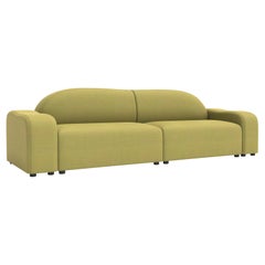 Flow Sofa Parted, 3-Seater, Remix Olive