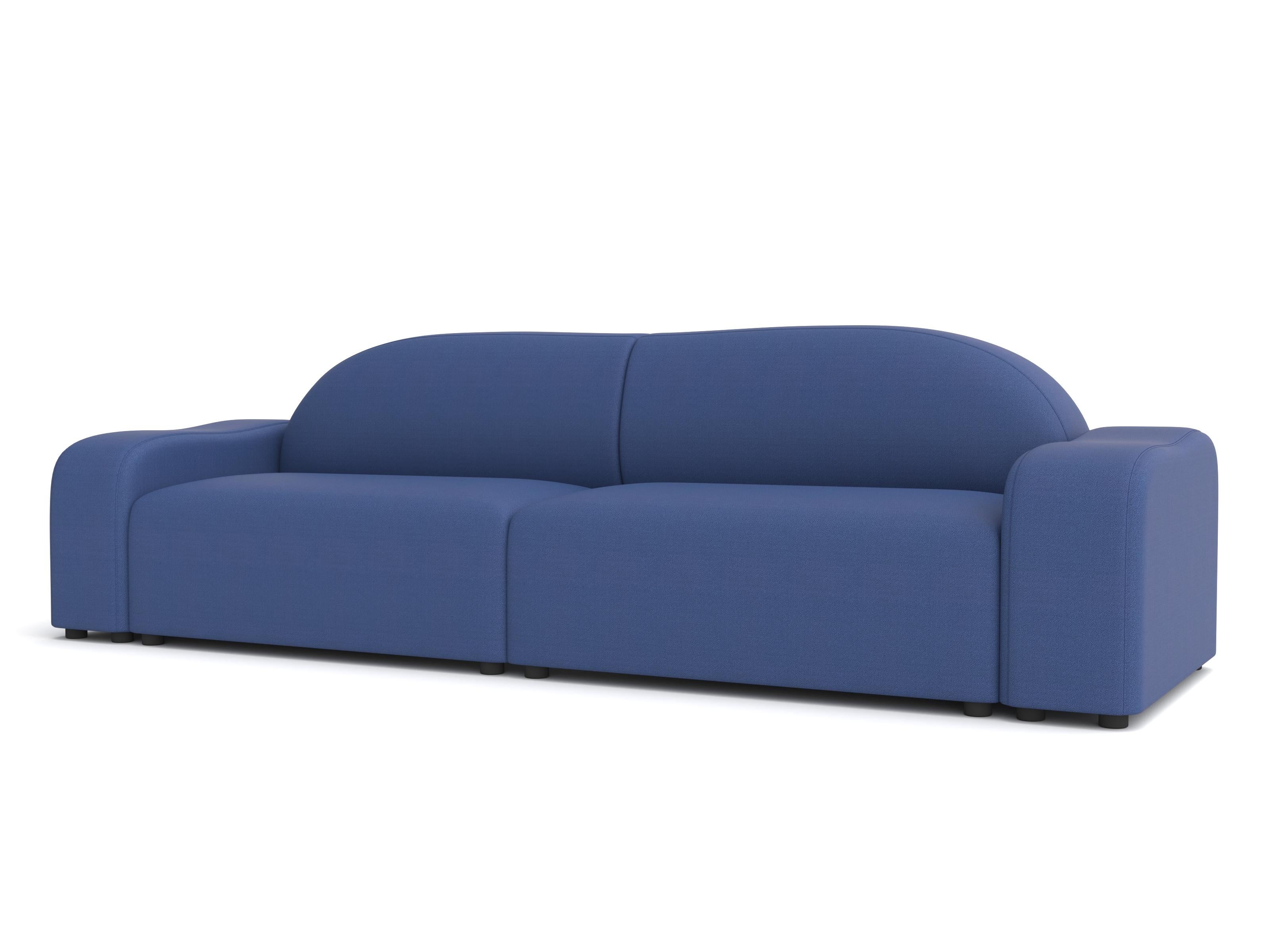 Moderne Flow Sofa Part One, 3 places, Vidar Navy en vente
