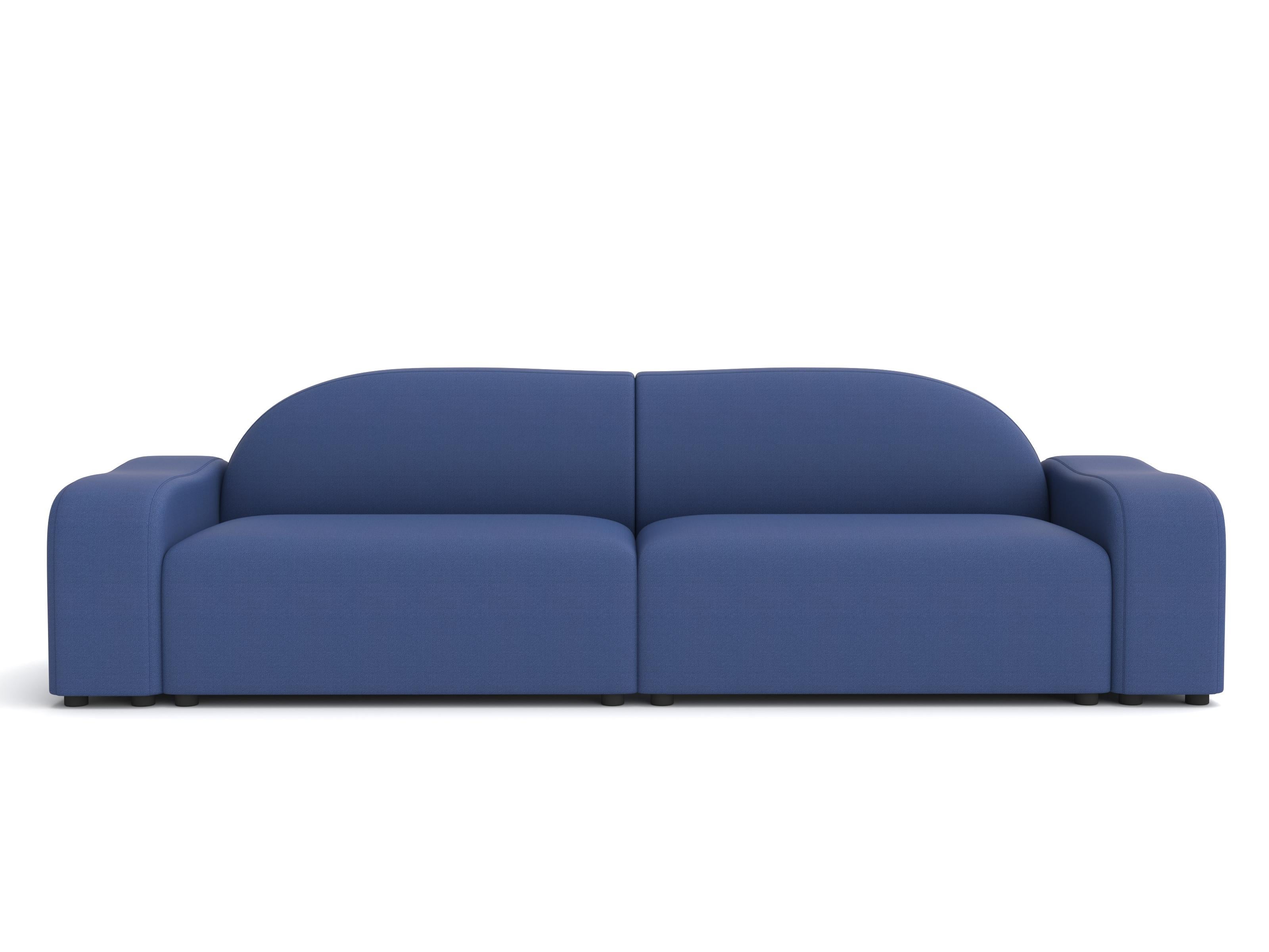 Chinois Flow Sofa Part One, 3 places, Vidar Navy en vente