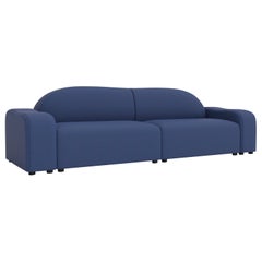 Flow Sofa Parted, 3-Seater, Vidar Navy