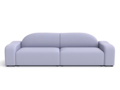 Sofá Flow Parted, 3 plazas, Vidar Azul Pastel